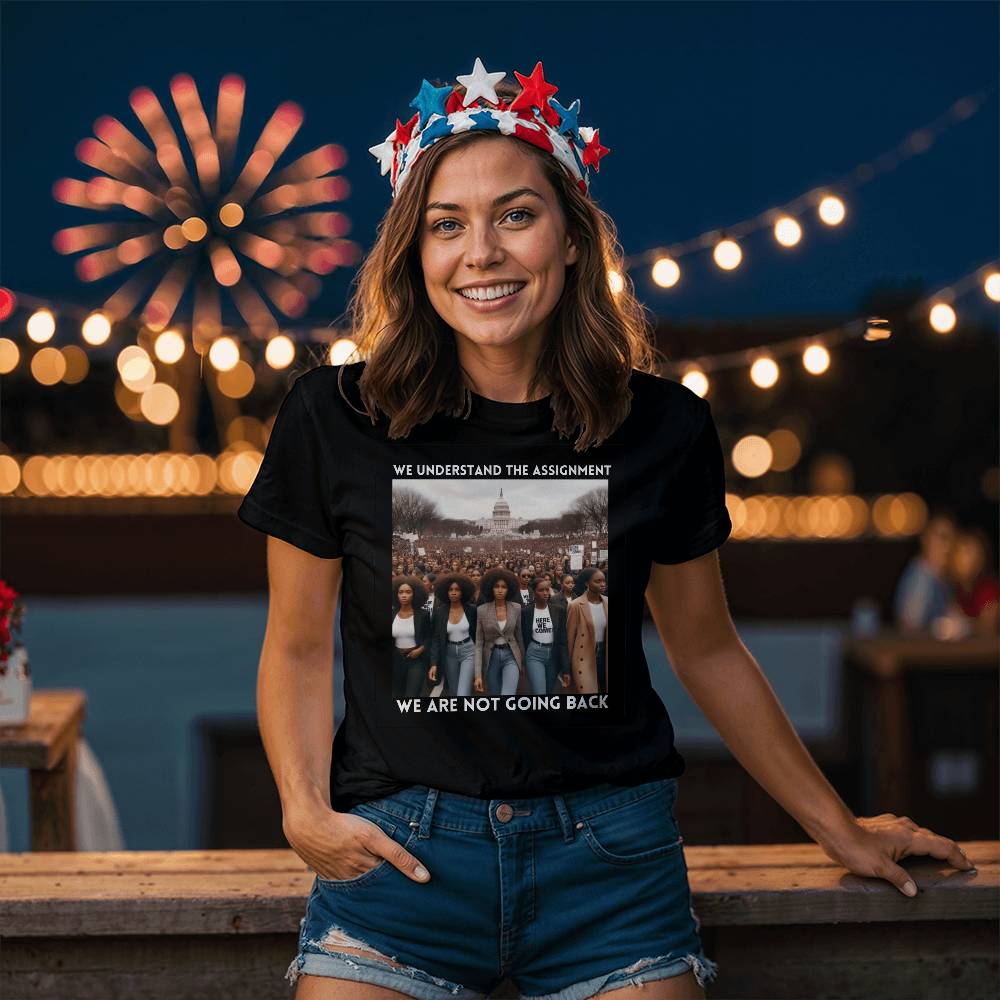 We Understand The Assignment Election Bella + Canvas Jersey Tee