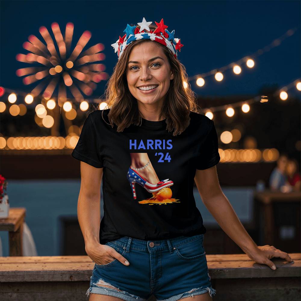 Crush it Harris '24 Election Bella + Canvas Jersey Tee