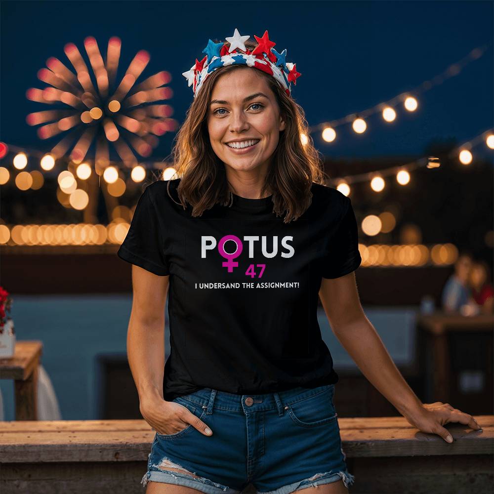 POTUS 47 Election Bella + Canvas Jersey Tee