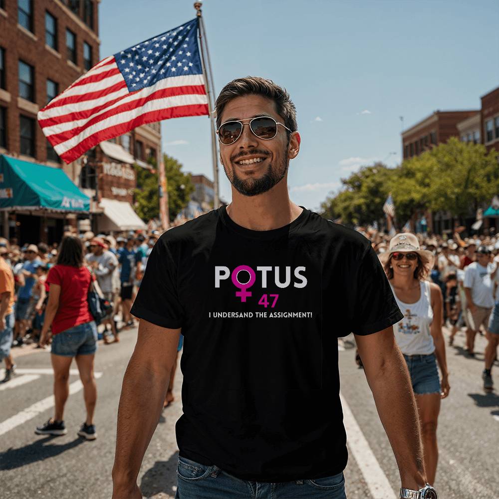 POTUS 47 Election Bella + Canvas Jersey Tee