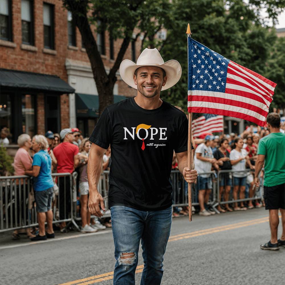 NOPE Election Bella + Canvas Jersey Tee