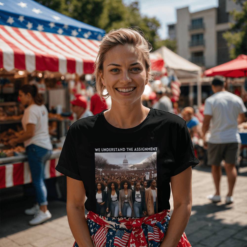 We Understand The Assignment Election Bella + Canvas Jersey Tee