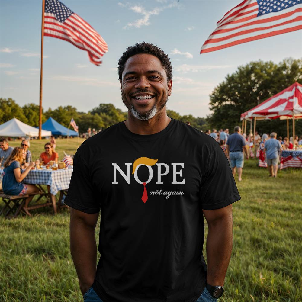 NOPE Election Bella + Canvas Jersey Tee
