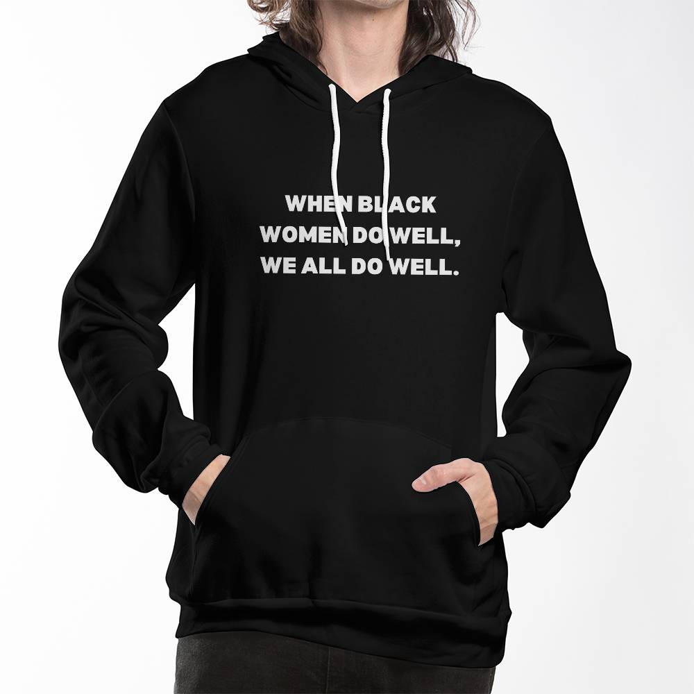 Black Women Do Election Bella + Canvas 3719 Pullover Fleece Hoodie