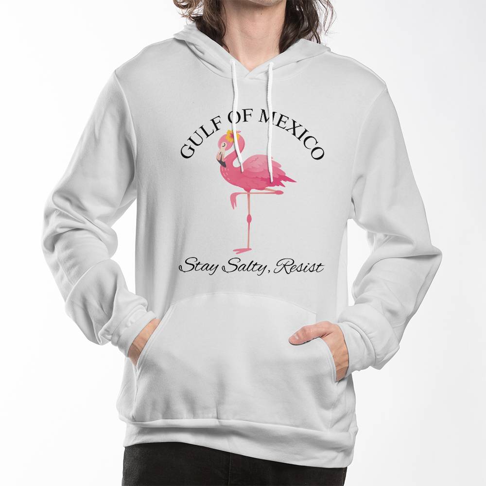 Gulf Of Mexico, Stay Salty Resist, Resistance, Bella + Canvas Pullover Fleece Hoodie Sweatshirt