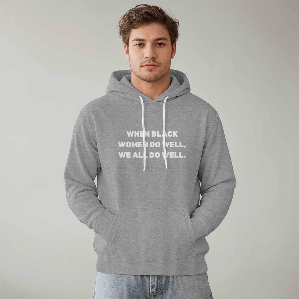 Black Women Do Election Bella + Canvas 3719 Pullover Fleece Hoodie
