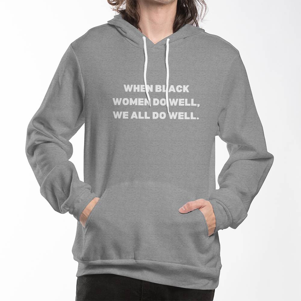 Black Women Do Election Bella + Canvas 3719 Pullover Fleece Hoodie