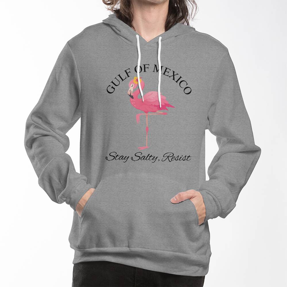 Gulf Of Mexico, Stay Salty Resist, Resistance, Bella + Canvas Pullover Fleece Hoodie Sweatshirt