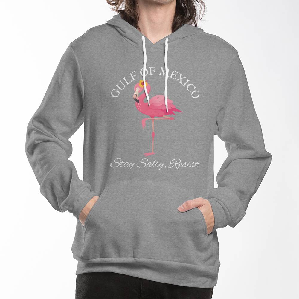 Gulf Of Mexico, Stay Salty Resist, Resistance, Bella + Canvas Pullover Fleece Hoodie Sweatshirt