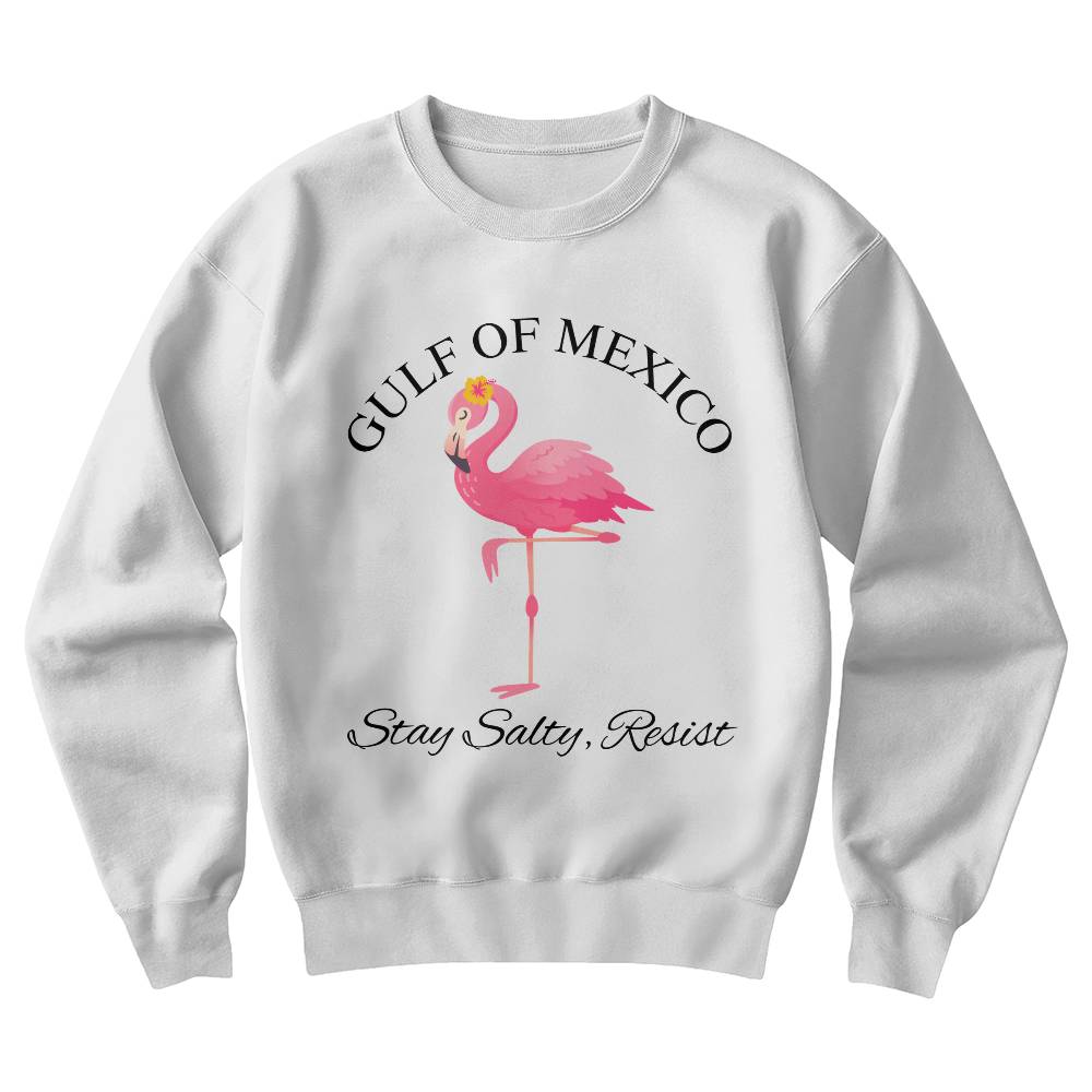 Gulf Of Mexico, Stay Salty Resist, Resistance, Gildan Unisex Crewneck Sweatshirt
