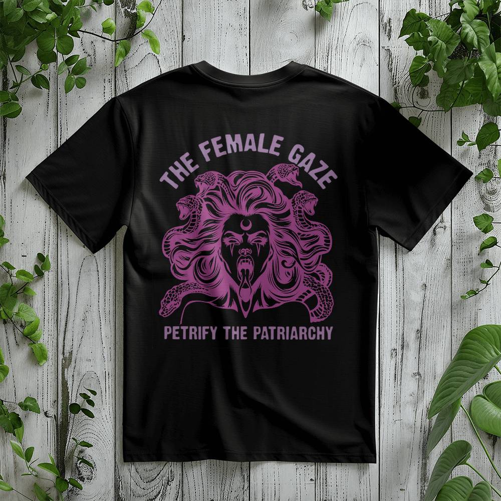 The Femaler Gaze Petrify he Patriarchy Jersey Tee Bella + Canvas