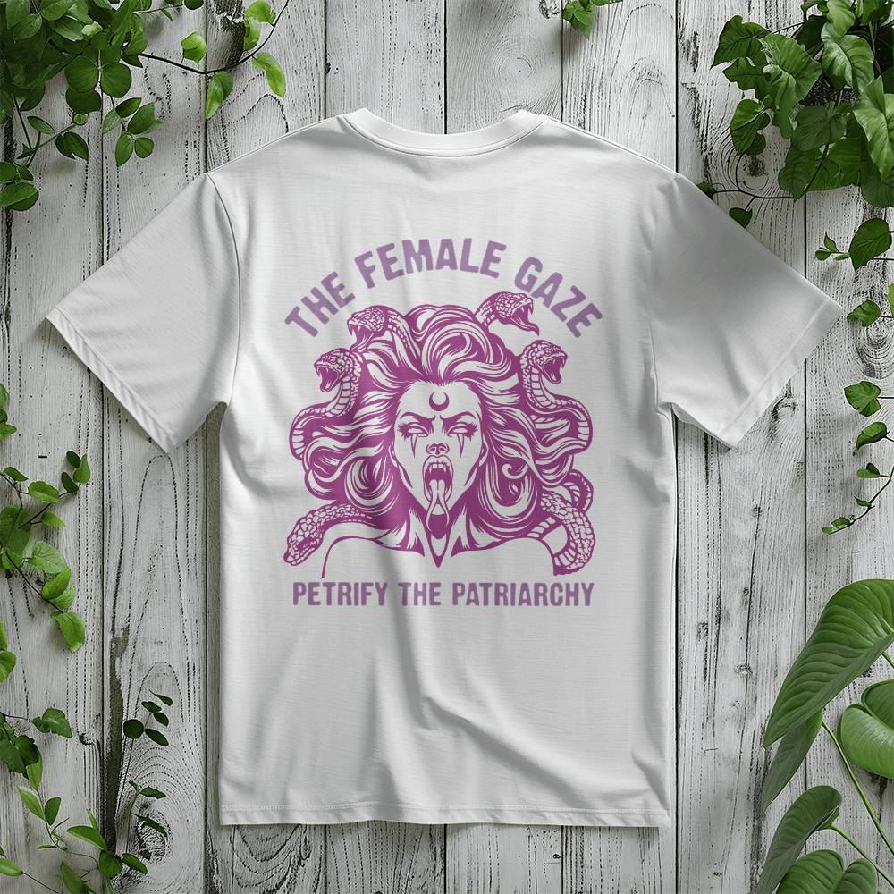 The Femaler Gaze Petrify he Patriarchy Jersey Tee Bella + Canvas