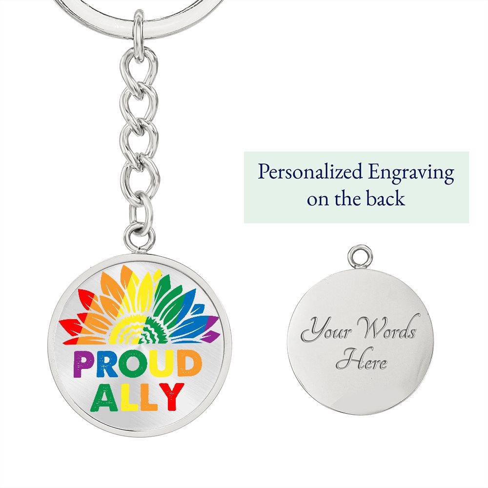 PROUD ALLEY Keychain