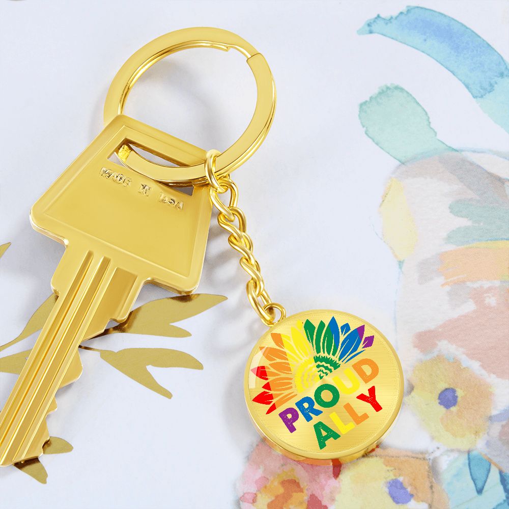 PROUD ALLEY Keychain