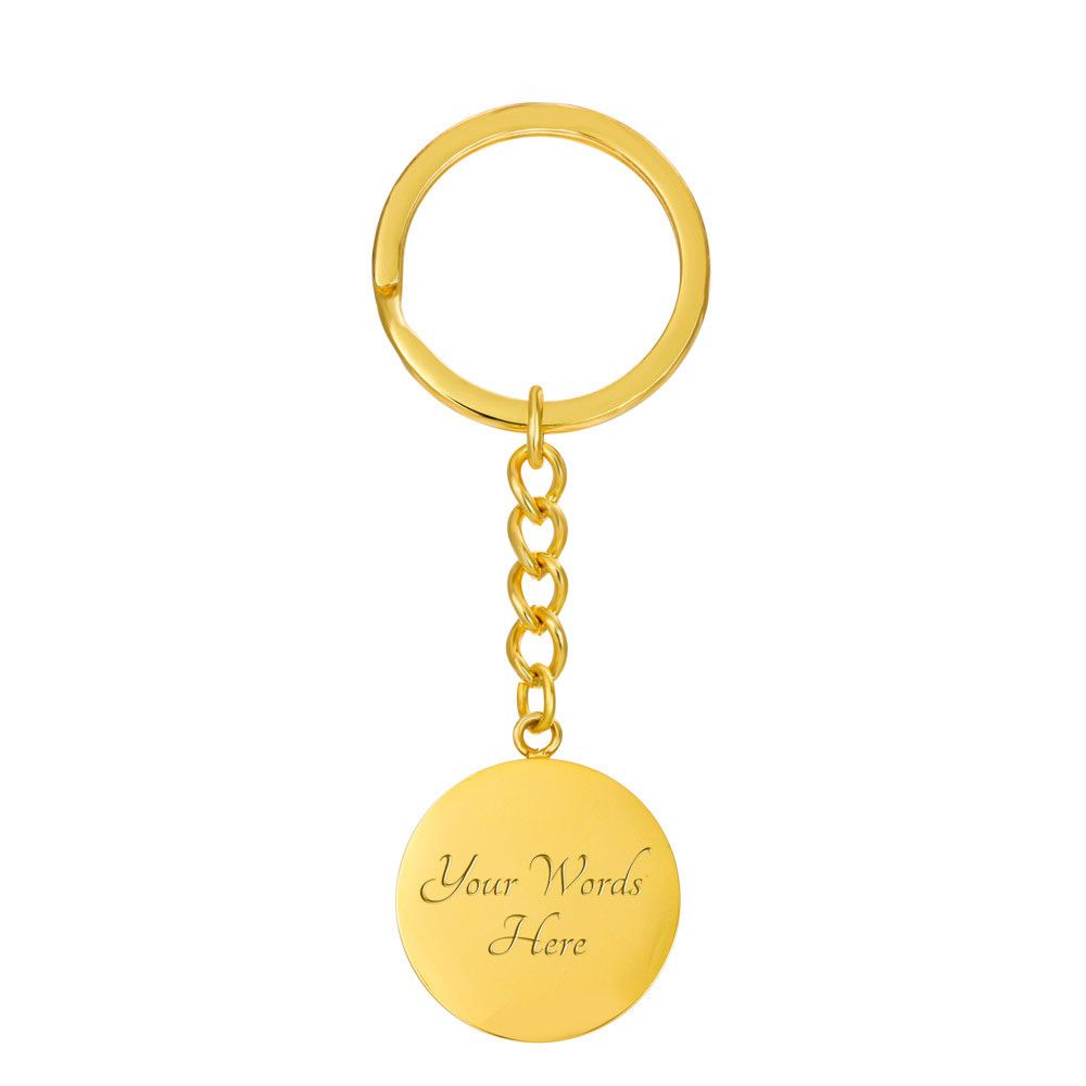 All For Love Love For All Keychain