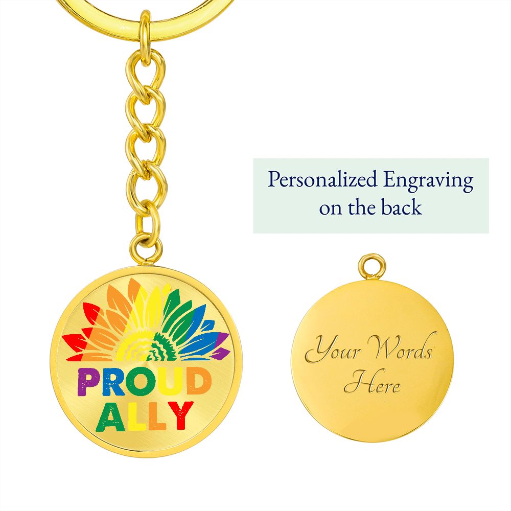 PROUD ALLEY Keychain