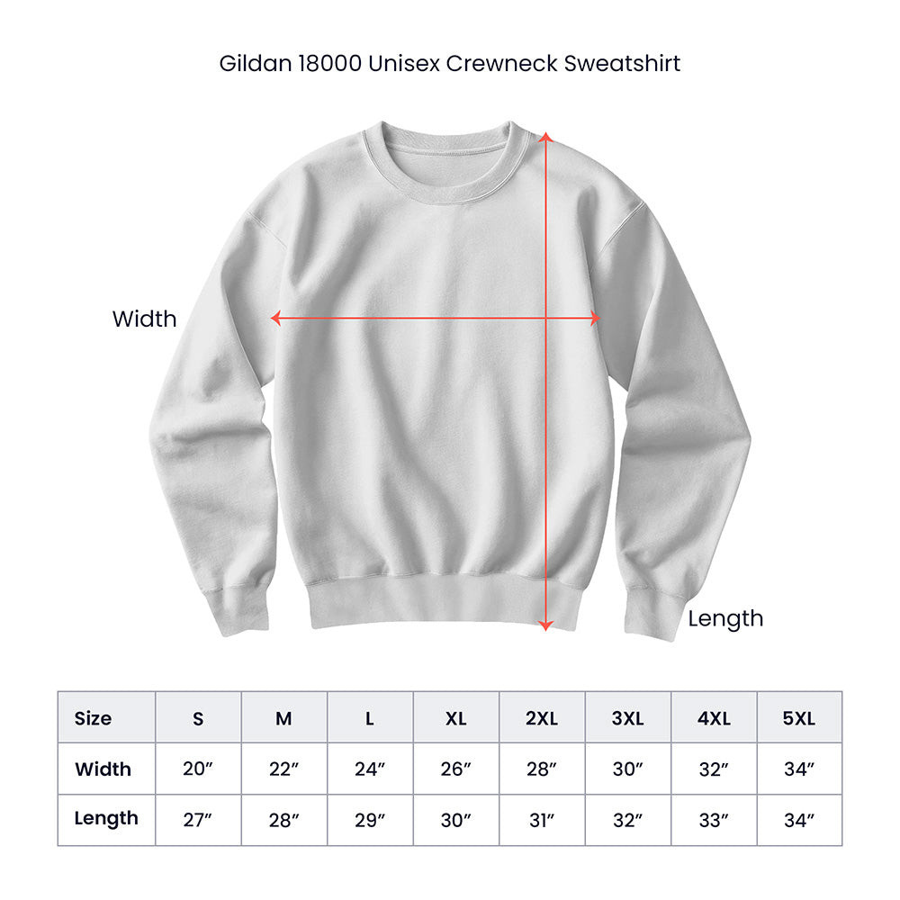 Rise & Risist, Resistance, Gildan Unisex Crewneck Sweatshirt