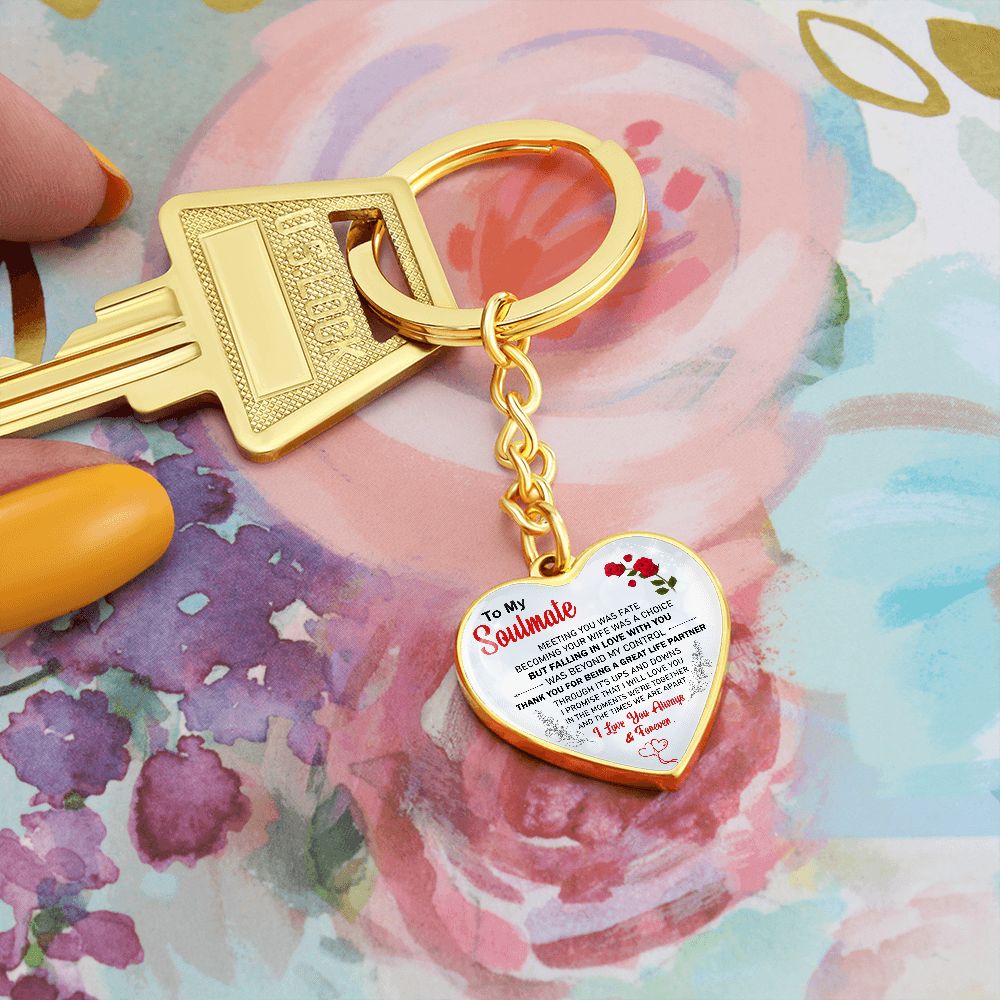 Soulmate, Heart Keychain