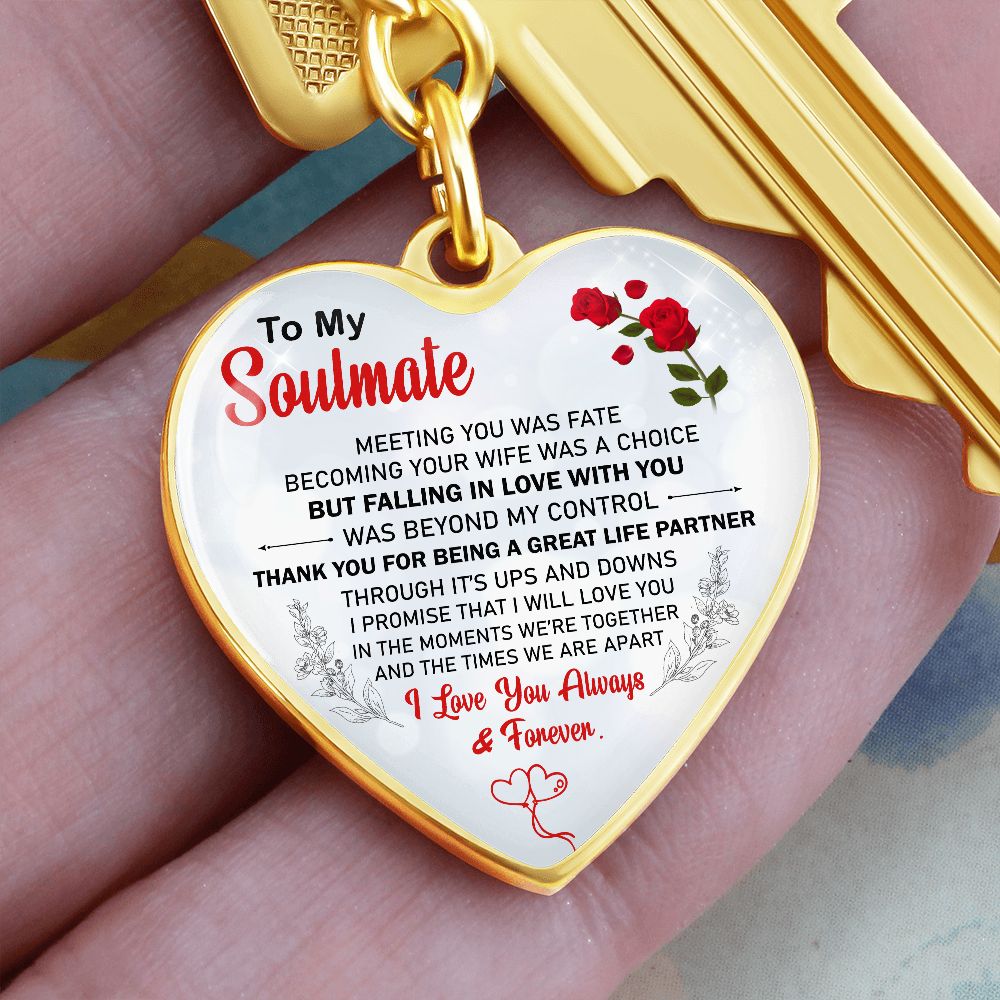Soulmate, Heart Keychain