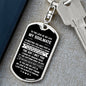 Soulmate, Love Of My Life, Dog Tag Swivel Key Chain, Holiday, Valentine, Birthday