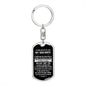 Soulmate, Love Of My Life, Dog Tag Swivel Key Chain, Holiday, Valentine, Birthday