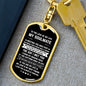 Soulmate, Love Of My Life, Dog Tag Swivel Key Chain, Holiday, Valentine, Birthday