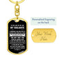 Soulmate, Love Of My Life, Dog Tag Swivel Key Chain, Holiday, Valentine, Birthday