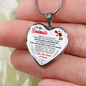 Soulmate, LGBTQ Falling In Love With You, Personalized Heart Pendent Necklace, Holiday, Valentine