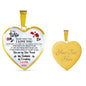 Wife, You Are My Best Friend Soulmate Everything, Personalized Heart Pendent Necklace, Holiday, Valentine
