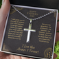 Happy Father's Day, Personalized Cross