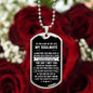 Soulmate, Love Of My Life, Personalized Dog Tag, Birthday, Holiday