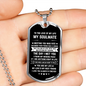 Soulmate, Love Of My Life, Personalized Dog Tag, Birthday, Holiday