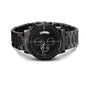 Dad Engraved Black Chronograph Watch, Holiday