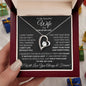 Wife, Love Of My Life, Forever Love Necklace, Valentine, Anniversary
