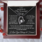 Wonderful Wife, Home-Love-Mate, Forever Love Necklace, Holiday, Valentine