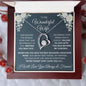 Wonderful Wife, Forever Love Necklace, Holiday