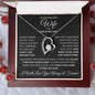 Wife, Love Of My Life, Forever Love Necklace, Valentine, Anniversary