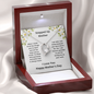 Step Mother Stepped Up Mom, Forever Love Necklace