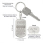Soulmate Gift, Love Of My Life, Engraved Dog Tag Keychain