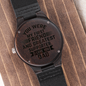Dad, First Friend, Wooden Watch, Holiday