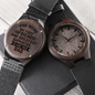 Dad, First Friend, Wooden Watch, Holiday