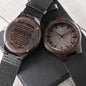Husband, Meeting You Was Fate, Wooden Watch, Holiday