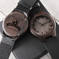 All of Me Loves All of You Engraved Wood Watch, Holiday