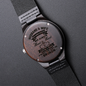 Husband & Wife Engraved Wood Watch, Holiday