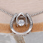 Mom, Mother's Day, Lucky Horseshoe Necklace