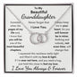 Granddaughter, Someday When The Pages Of My Life End, Perfect Pair Necklace, Holiday