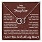 Daughter, If I Could Give You One Thing, Perfect Pair Necklace, Holiday
