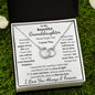 Granddaughter, Someday When The Pages Of My Life End, Perfect Pair Necklace, Holiday