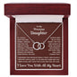 Daughter, If I Could Give You One Thing, Perfect Pair Necklace, Holiday