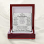 Granddaughter, Someday When The Pages Of My Life End, Perfect Pair Necklace, Holiday